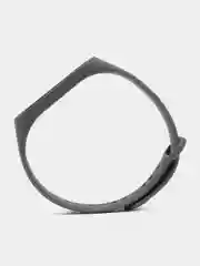 Серый ремешок для фитнес-браслета Xiaomi Mi Smart Band 3 / 4, силиконовый