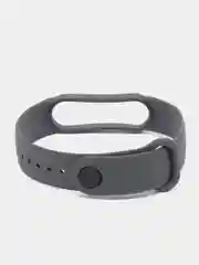 Серый силиконовый ремешок для фитнес-браслета Xiaomi Mi Smart Band 5 / 6