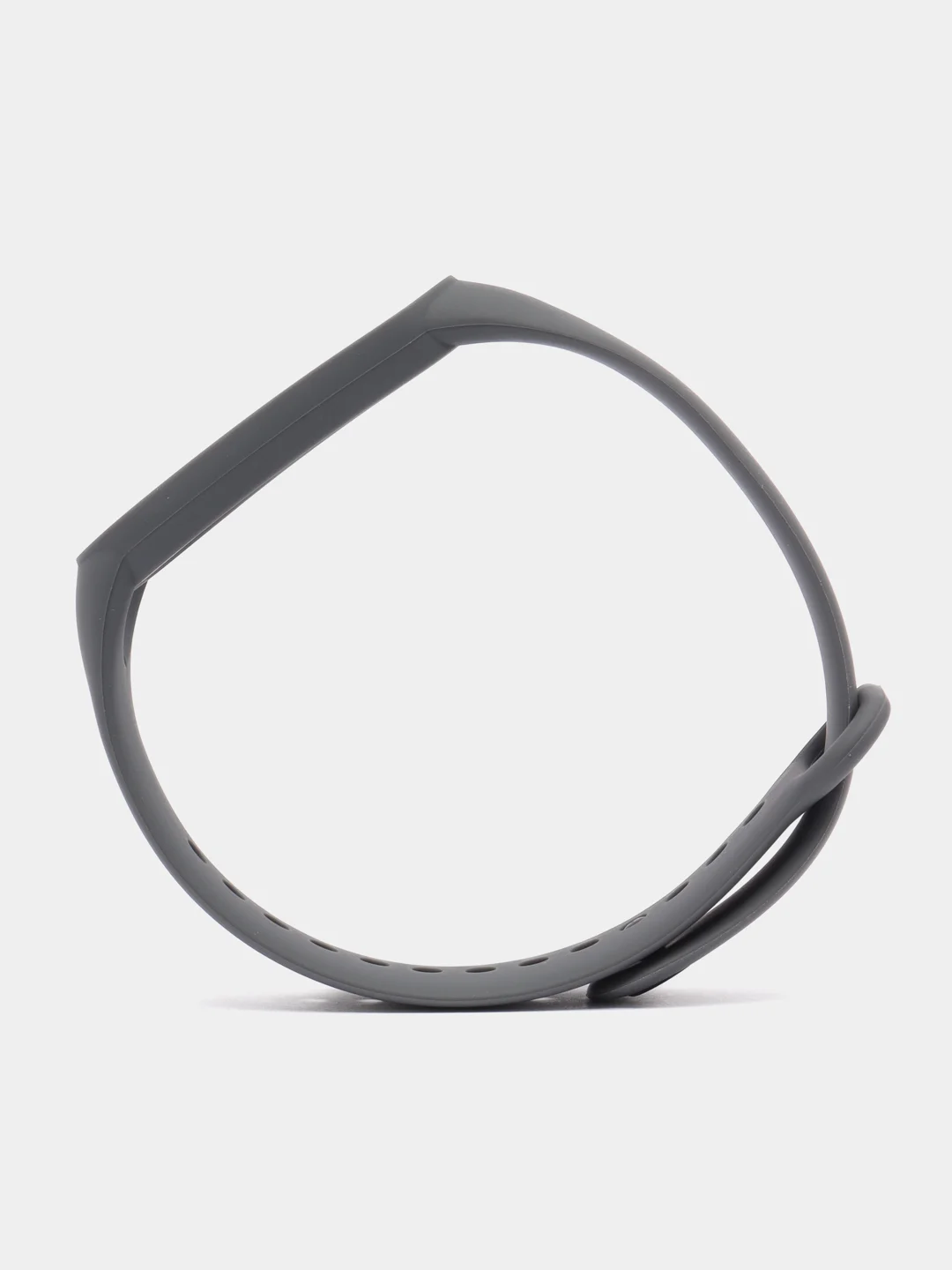 Серый силиконовый ремешок для фитнес-браслета Xiaomi Mi Smart Band 5 / 6