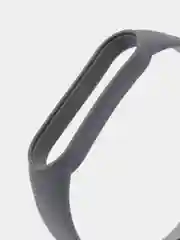 Серый силиконовый ремешок для фитнес-браслета Xiaomi Mi Smart Band 5 / 6