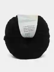 Черный пряжа Cashmere Yarn, 50 г/ 200 м, 60% меринос, 20% вискоза, 15% ПА, 5% кашемир