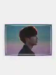 Желтый наклейка на банковскую карту stray kids