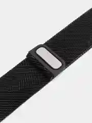 Черный металлический стальной ремешок для Apple Watch, Миланская петля, 42/44/45 мм
