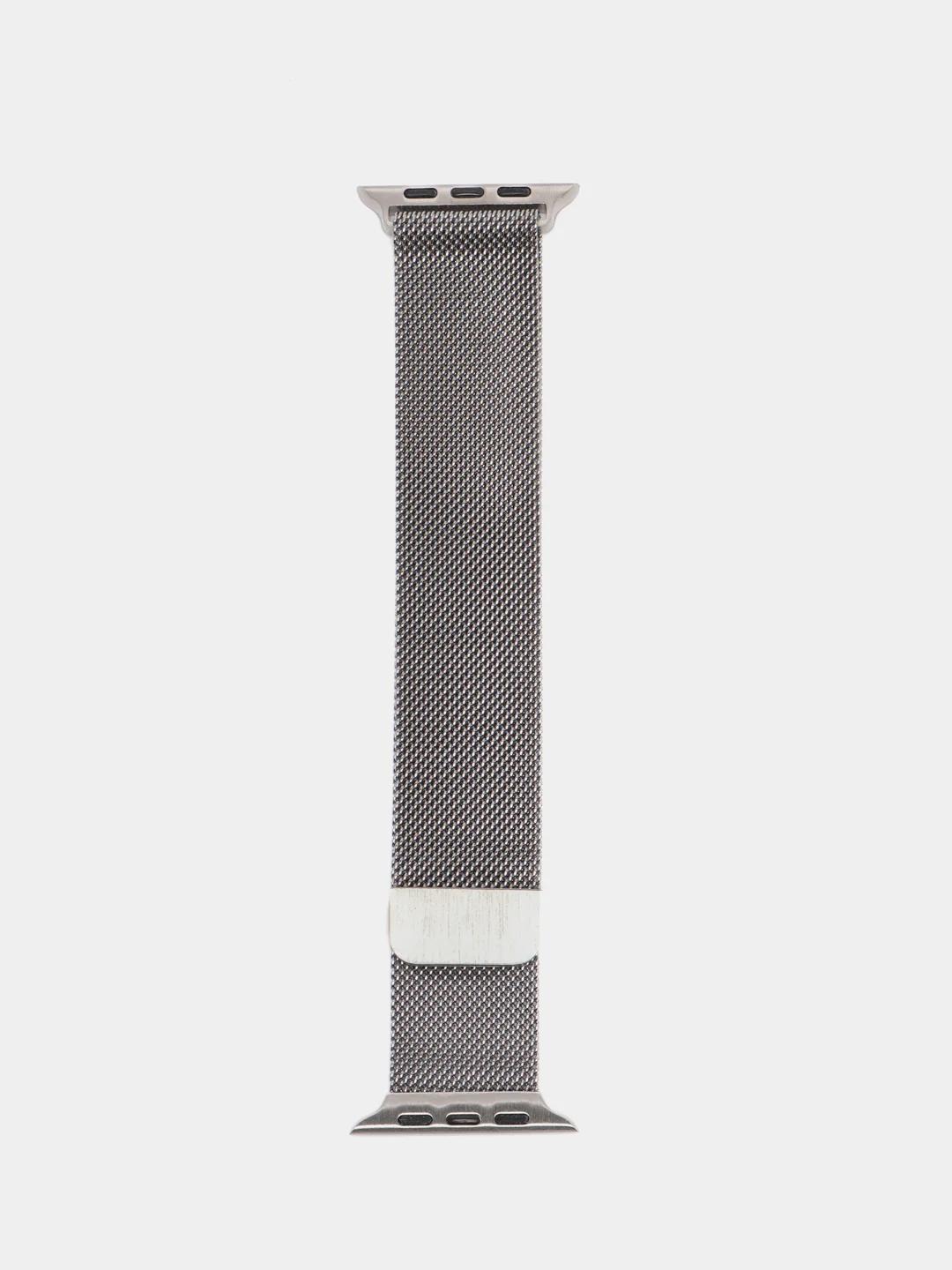 Серебряный металлический стальной ремешок для Apple Watch, Миланская петля, 42/44/45 мм