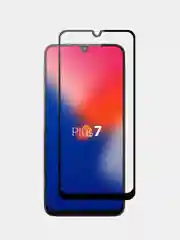Черный защитное стекло 5D для Samsung Galaxy A40