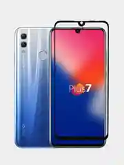 Черный защитное стекло 9D для Huawei P20 Lite