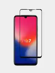 Черный защитное стекло 5D для Xiaomi Redmi 7