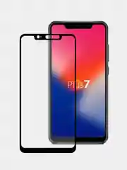 Черный защитное стекло 5D для Xiaomi Redmi Note 6 Pro