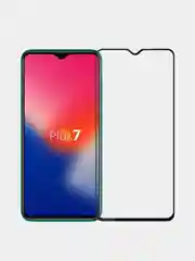 Черный защитное стекло 5D для Xiaomi Redmi Note 9