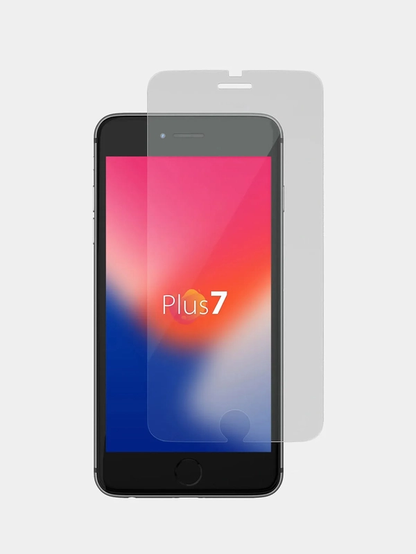 Защитное стекло 5D для Apple iPhone 6 Plus / 7 Plus / 8 Plus полная проклейка, без рамки