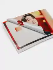Золотой наклейка на банковскую карту "BTS Чонгук"