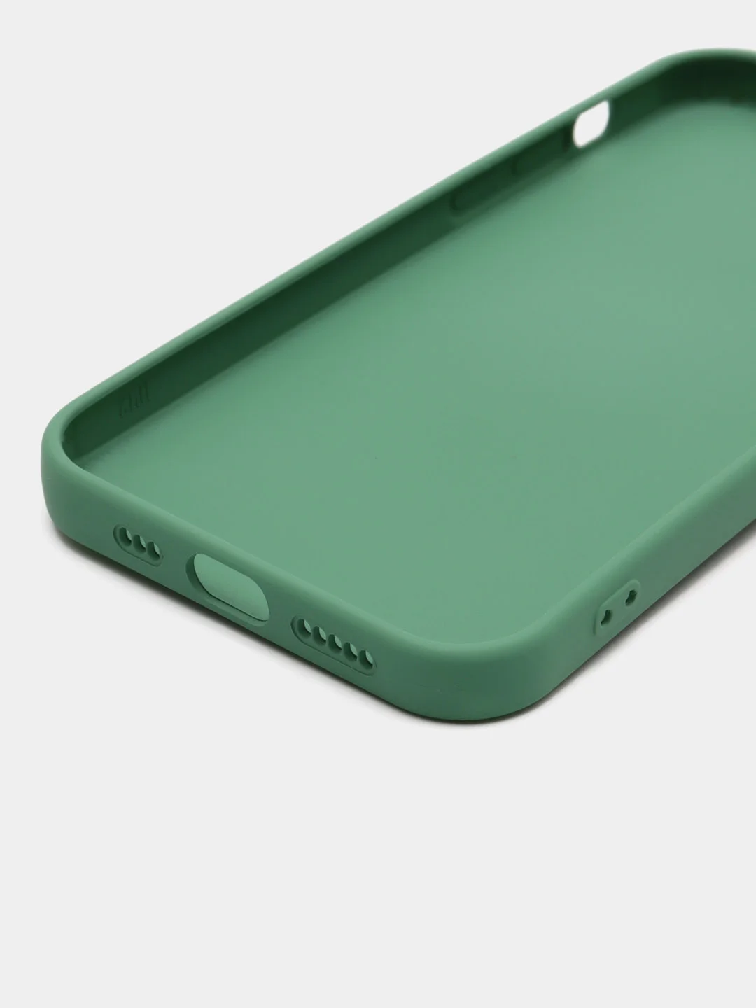 Зеленый силиконовый чехол на iPhone 12, 14, 11 Pro Max, 12 Pro Max, 13 Pro Max, с попсокетом