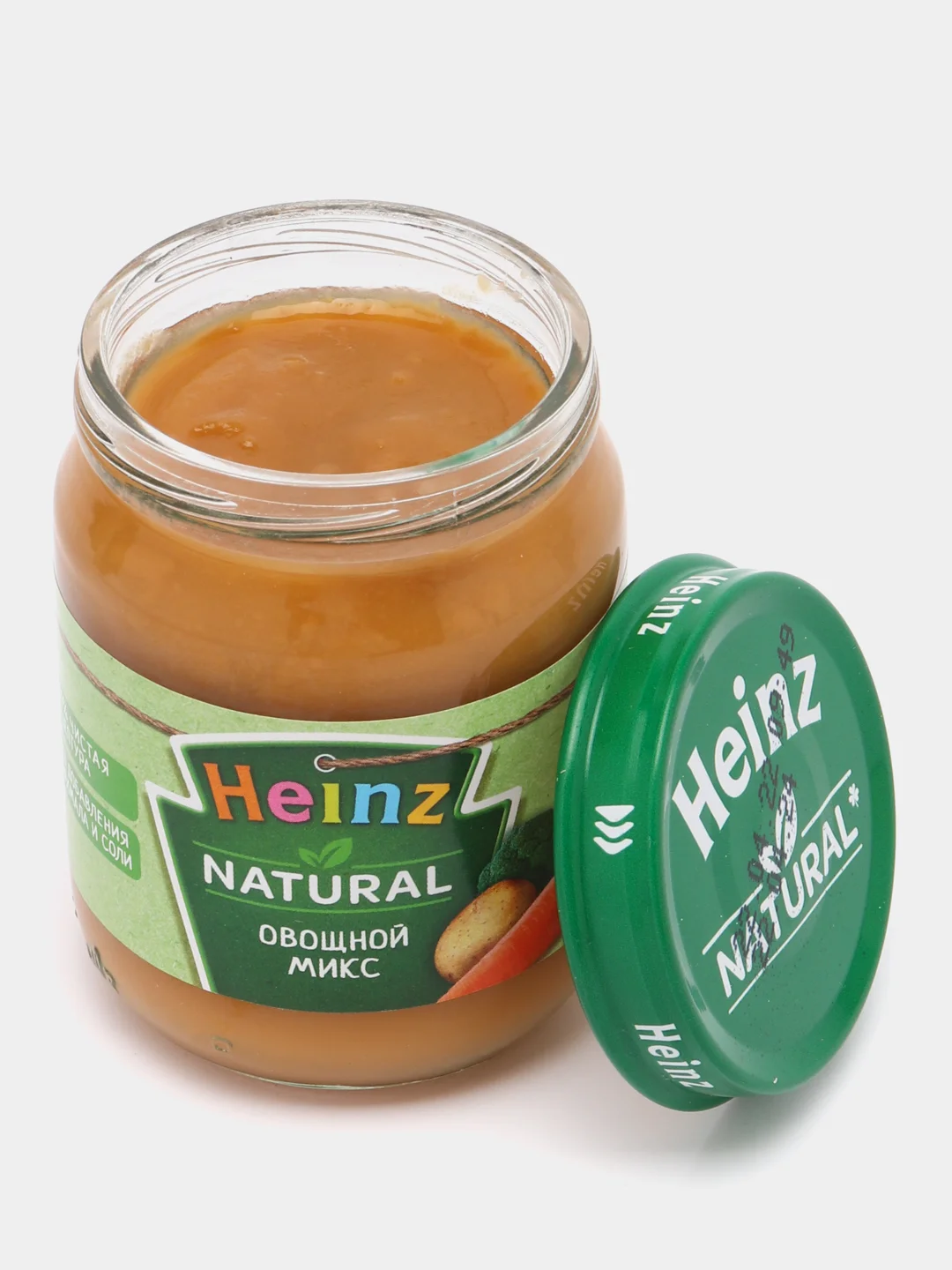 Пюре овощное Heinz "Овощной микс", с 5 месяцев, 120 г