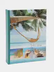 Бирюзовый фотоальбом на 200 фото 10х15 "Природа, Путешествия" Image Art
