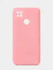 Розовый чехол Silicone Cove Xiaomi Redmi 9C, Redmi 9C NFC, Redmi 10A силиконовый, с закрытым низом