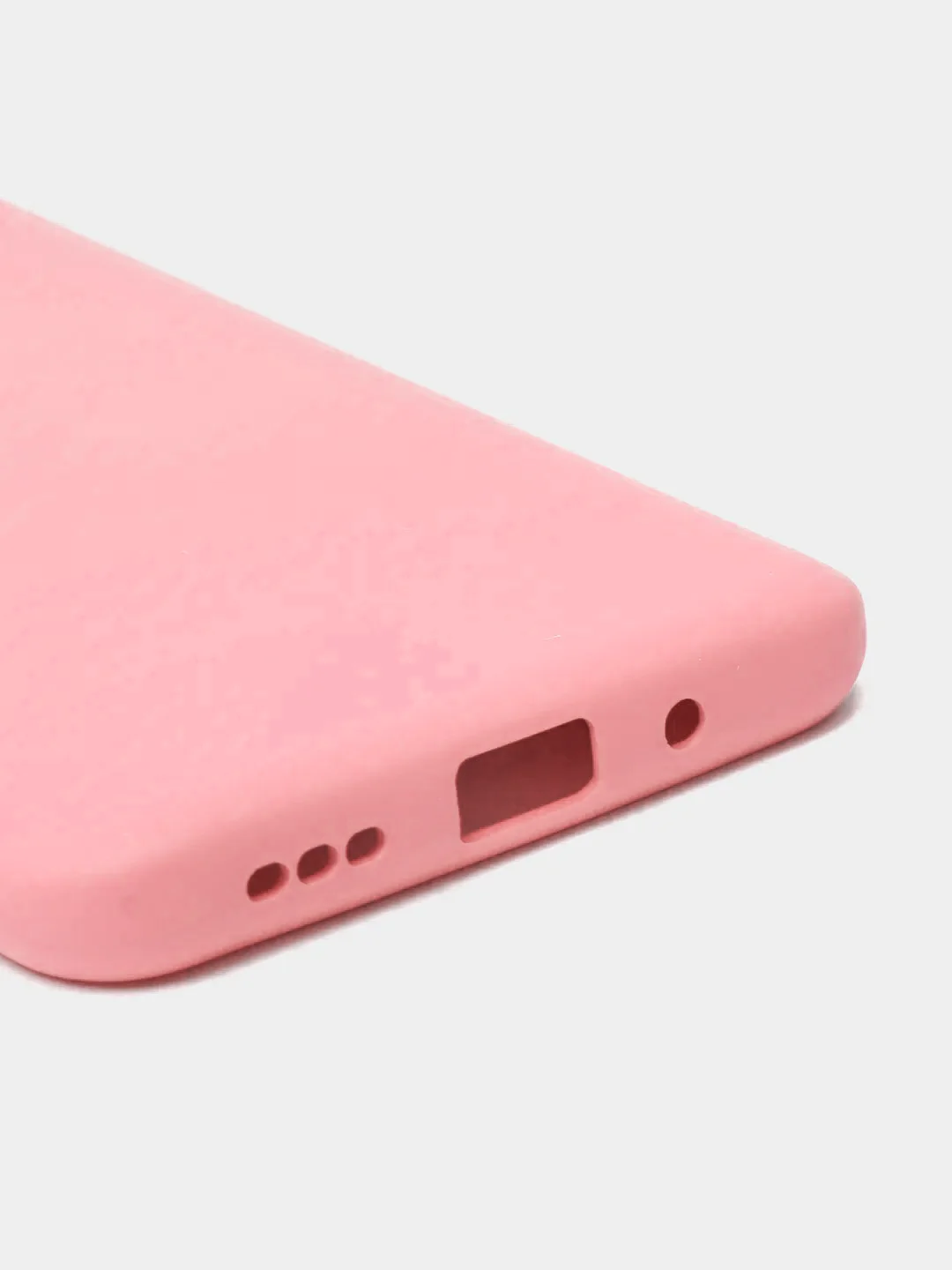 Розовый чехол Silicone Cove Xiaomi Redmi 9C, Redmi 9C NFC, Redmi 10A силиконовый, с закрытым низом