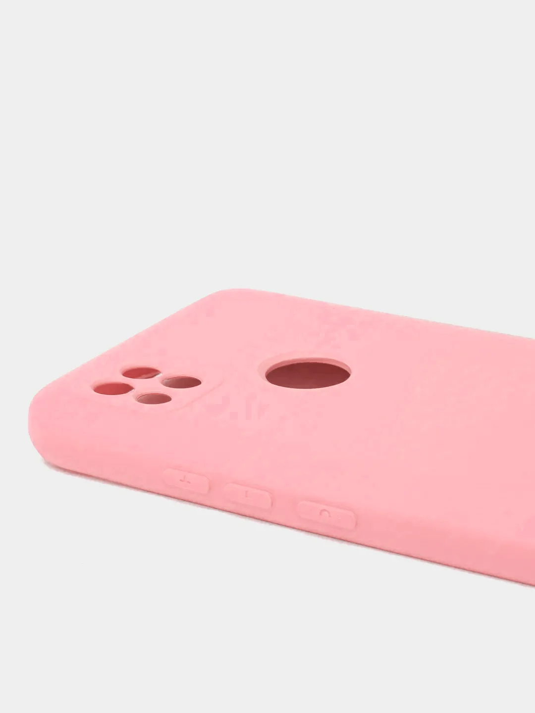 Розовый чехол Silicone Cove Xiaomi Redmi 9C, Redmi 9C NFC, Redmi 10A силиконовый, с закрытым низом
