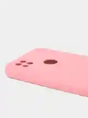 Розовый чехол Silicone Cove Xiaomi Redmi 9C, Redmi 9C NFC, Redmi 10A силиконовый, с закрытым низом