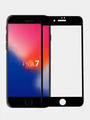 Черный защитное стекло 5D для Apple iPhone SE2