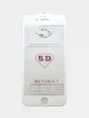 Белый защитное стекло 5D для Apple iPhone 6 / 6s