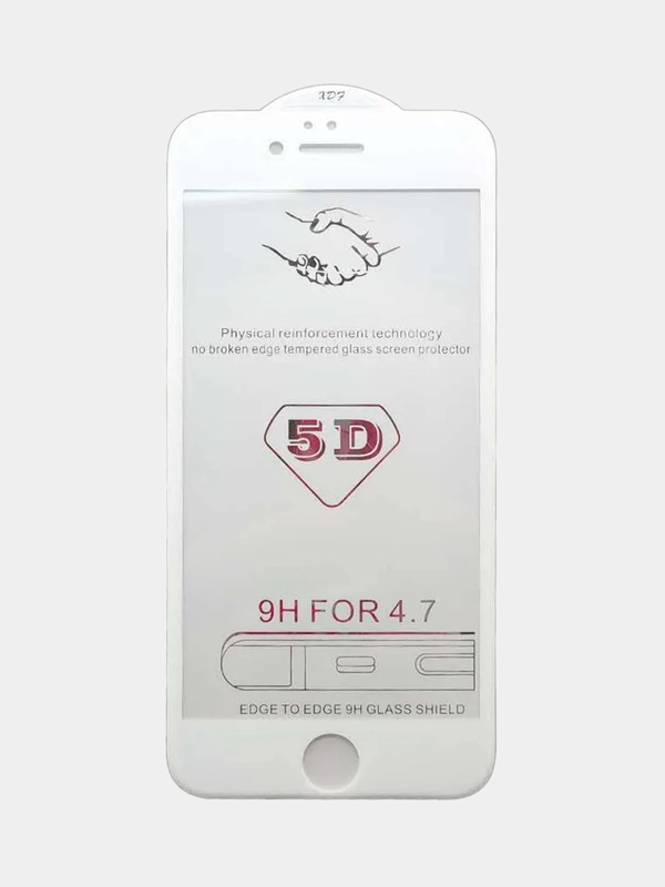 Защитное стекло 5D для Apple iPhone 6 / 6s