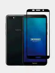 Защитное стекло на Honor 7A / 7S / 9S / Y5p черное