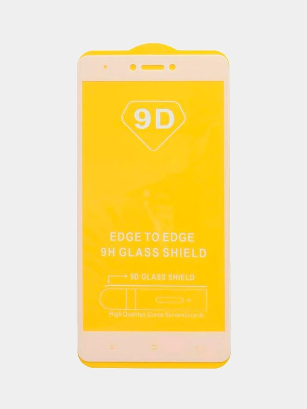 Защитное стекло 9D для Xiaomi Redmi Note 4X  Полное покрытие