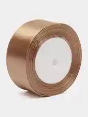 Хаки лента атласная 40 мм / 22м