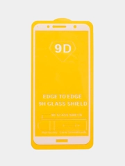 Защитное стекло 9D для Huawei Y6 2018, полное покрытие