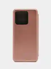 Розовый чехол-книжка Redmi 10A, Redmi 9C