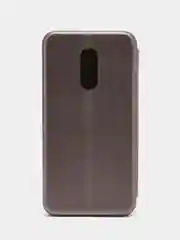 Серебряный чехол книжка Xiaomi Redmi 5, Сяоми Редми 5