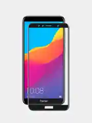 Черный защитное стекло Huawei Honor (Хуавей Хонор) 7C / 7A Pro / Y6 2018 / Y6 Prime, 5,7"