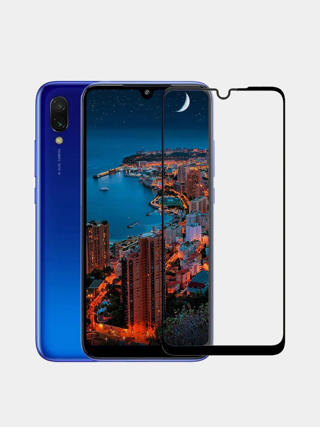 Защитное стекло Xiaomi Redmi 7 купить по цене 99 ₽ в интернет-магазине  Магнит Маркет