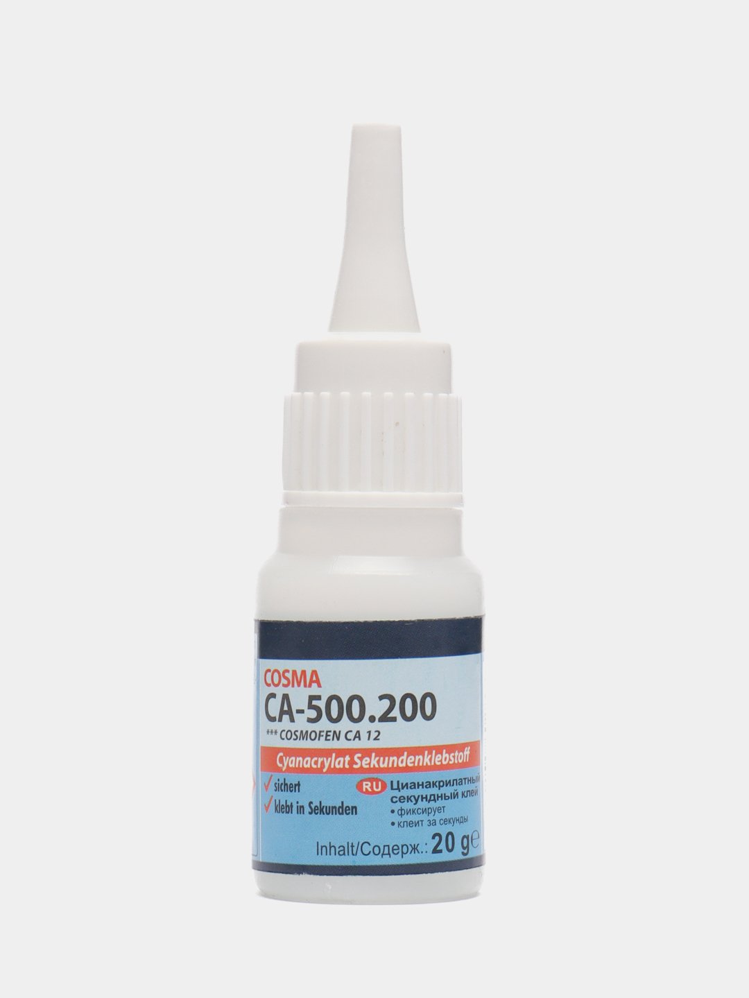 Супер-клейцианоакрилатныйсекундныйCosmofenCA-500.200,20граммкупитьпоцене0₽винтернет-магазинеKazanExpress