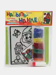 Набор для творчества "Насыпь-наклей: Гном"
