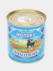Молоко цельное сгущенное АЛЕКСЕЕВСКОЕ, с сахаром, 8,5%, 380 г