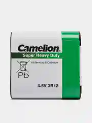 Батарейка квадратная Camelion Heavy Duty Green 3R12-SP1G, 4, 5В, 2000 мАч