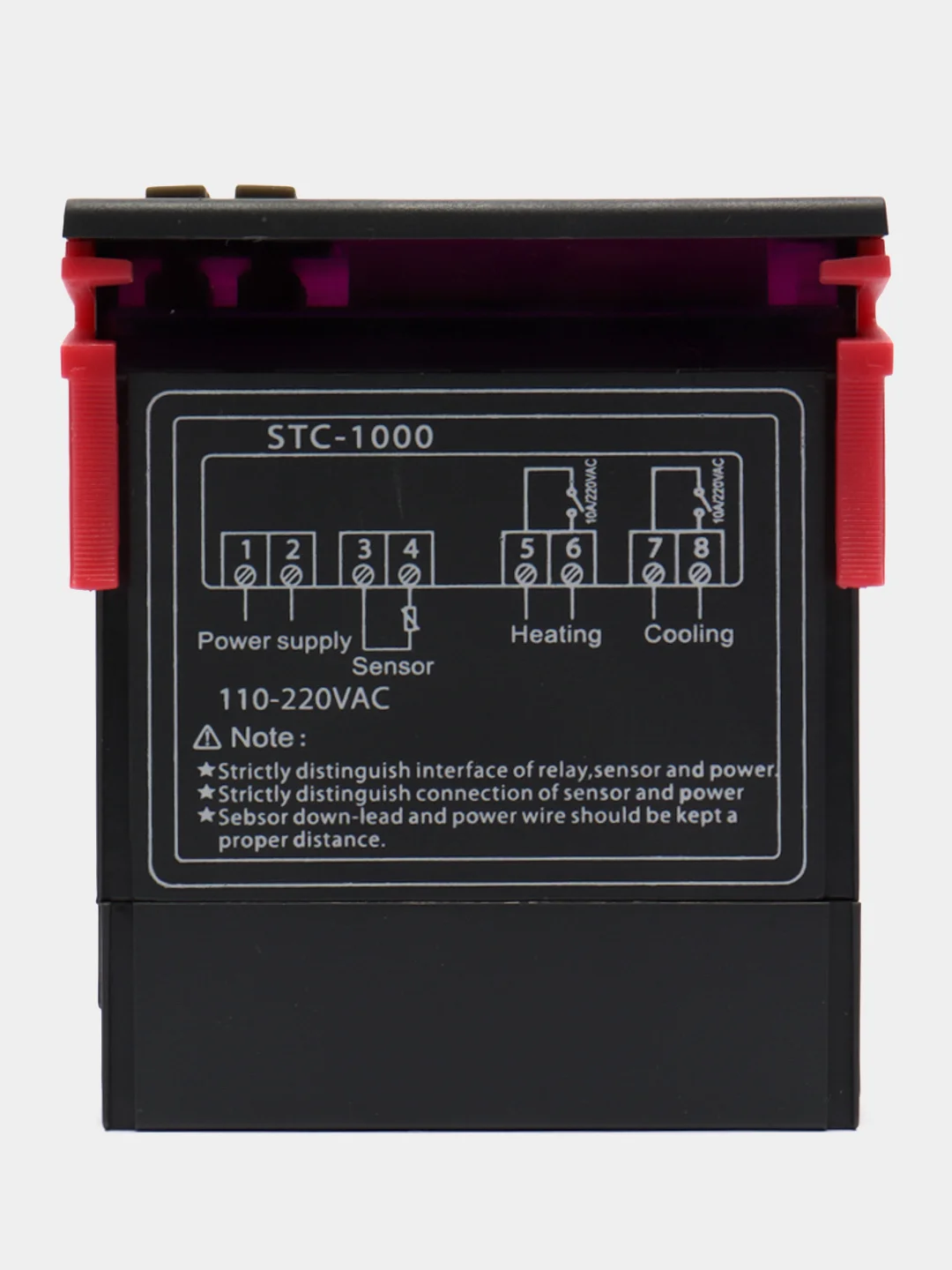 Цифровой регулятор температуры STC-1000 (-50+100 гр., 10A, 220V)