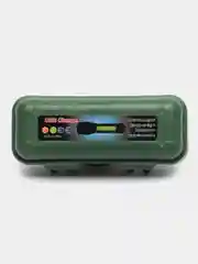 Черный светодиодный ручной USB фонарик, аккумуляторный, с прищепкой и линзой