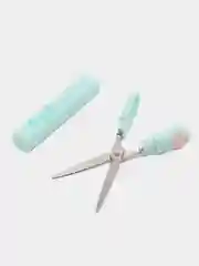 Голубой ножницы кошачьи лапки для скрапбукинга, пружинные ножницы, ножницы миниатюрные