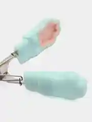 Голубой ножницы кошачьи лапки для скрапбукинга, пружинные ножницы, ножницы миниатюрные