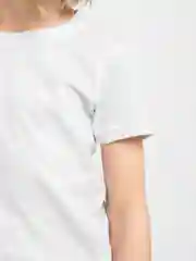 Футболка детская унисекс, белая, 100% хлопок