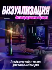 Белый rgv эквалайзер в авто и в дом, светодиодная музыкальная система управления звуковым ритмом