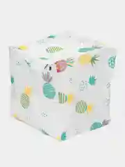 Белый корзина для хранения игрушек кофр
