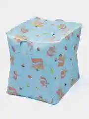 Белый корзина для хранения игрушек кофр