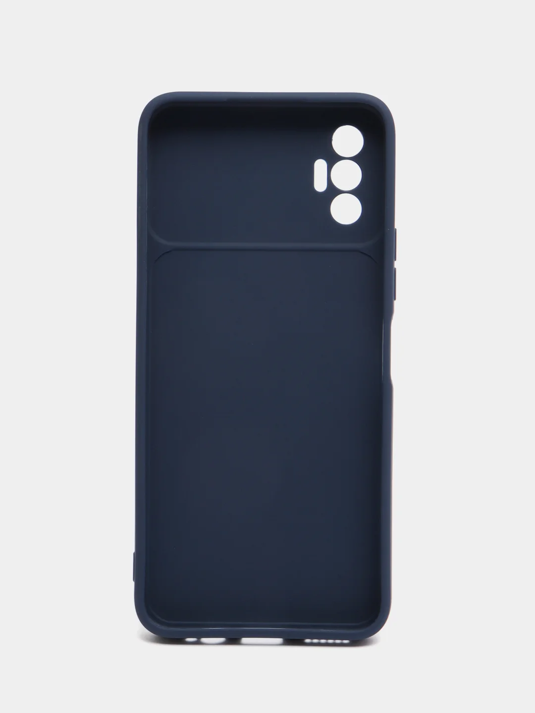 Бежевый чехол силиконовый с принтом и защитой камеры для Tecno Spark 8P