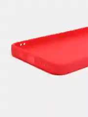 Бордовый чехол силиконовый с принтом и защитой камеры для Tecno Spark 8P