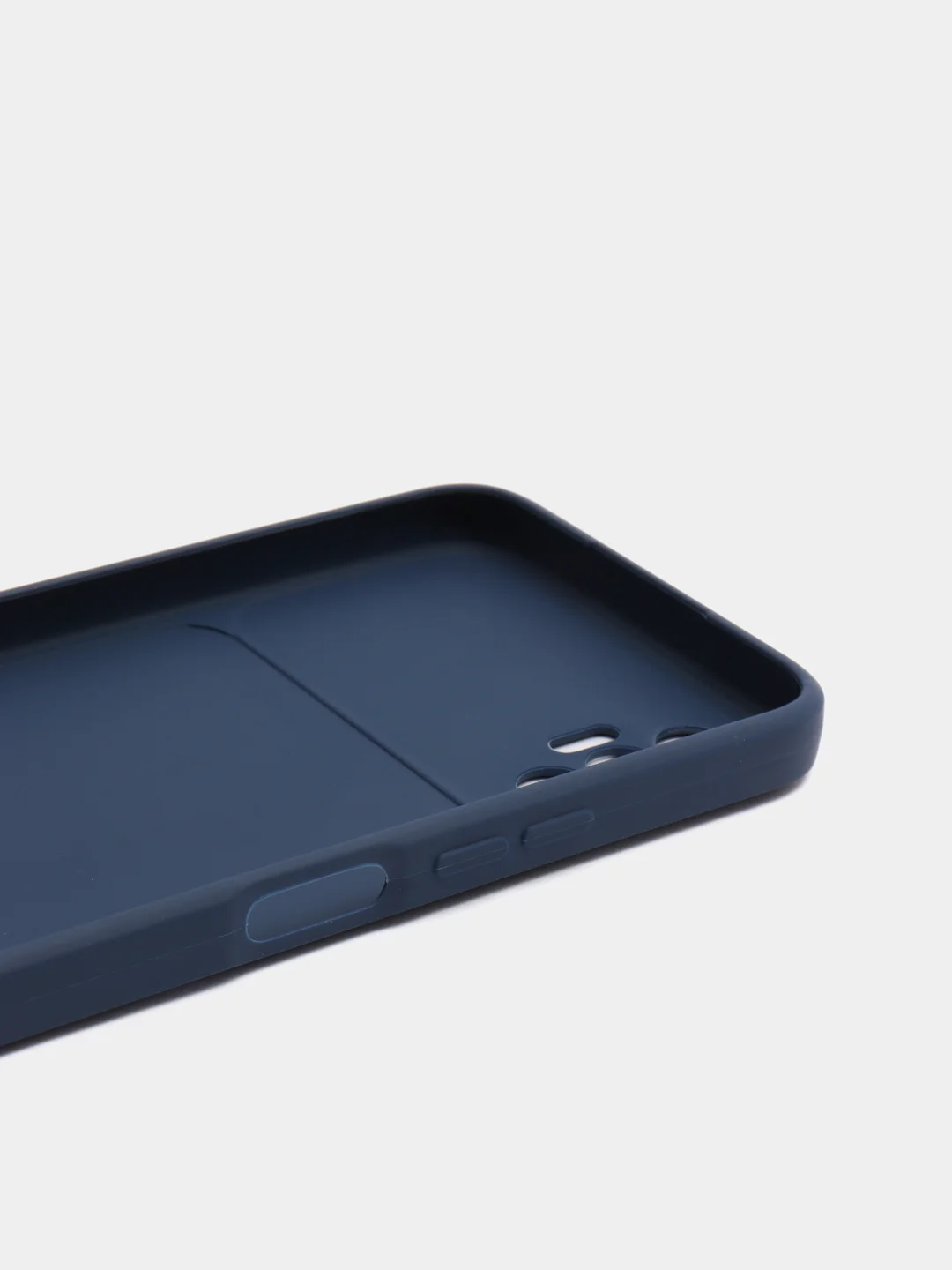 Бирюзовый чехол силиконовый с принтом и защитой камеры для Tecno Spark 8P