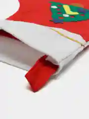 Бирюзовый новогодний носок, рождественский, подарочный, 8 цветов