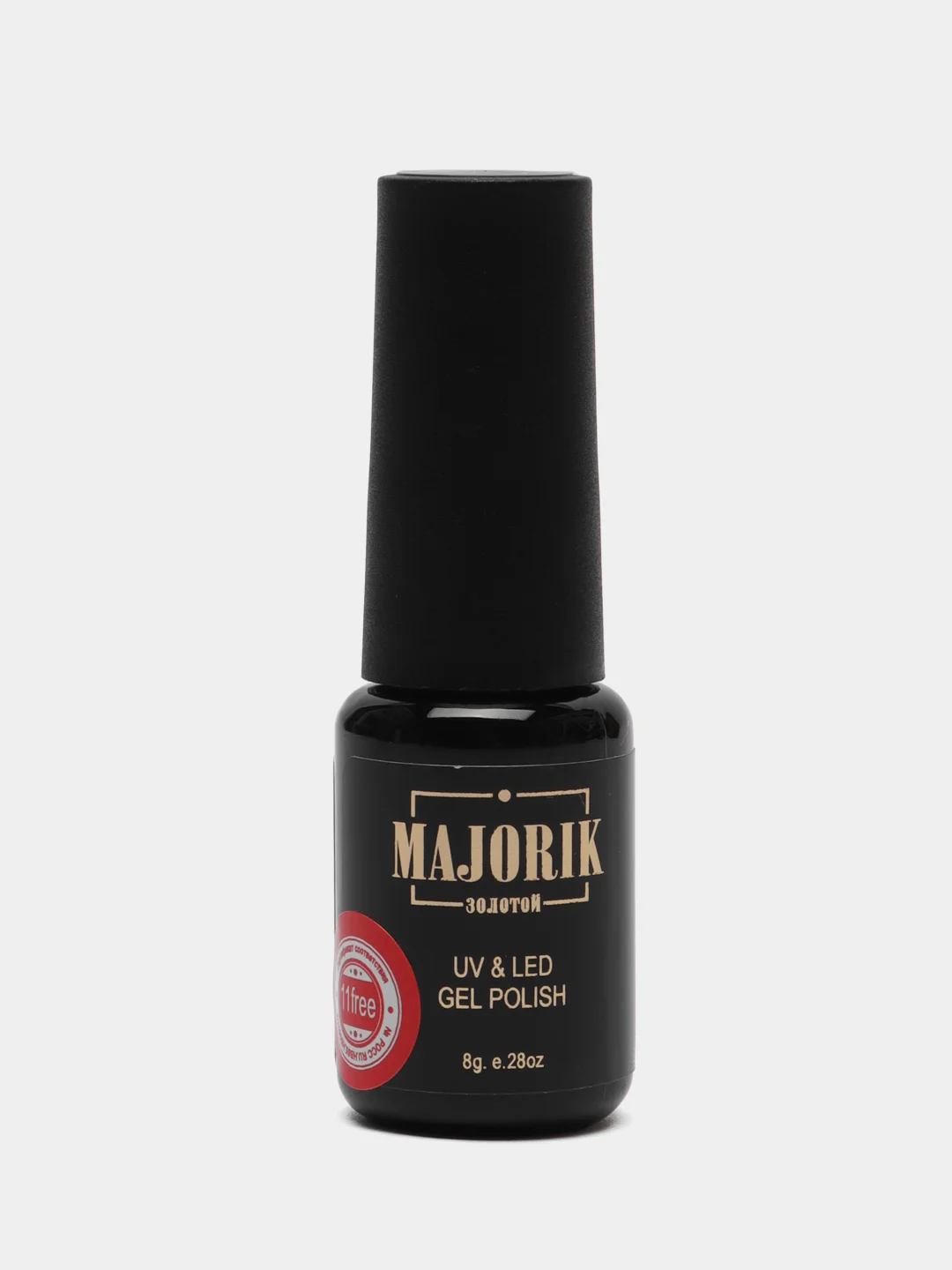 Фиолетовый гель-лак для ногтей Majorik Coler 15 "Фиолетовый аметист", 8 г